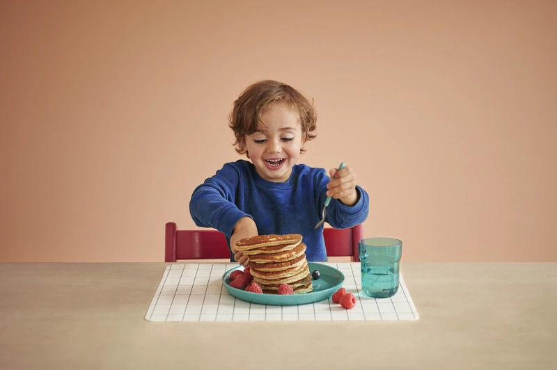 Mepal - Zestaw obiadowy dziecięcy 6-szt. Mio Deep Pink