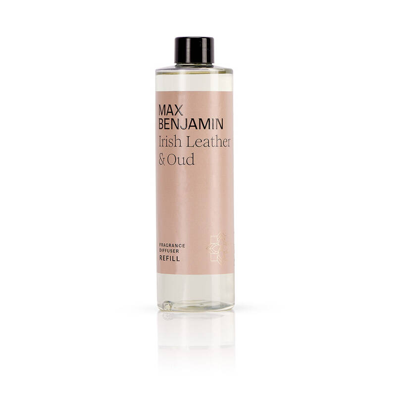 Max Benjamin - Uzupełniacz do dyfuzora 300 ml - Irish Leather & Oud Classic