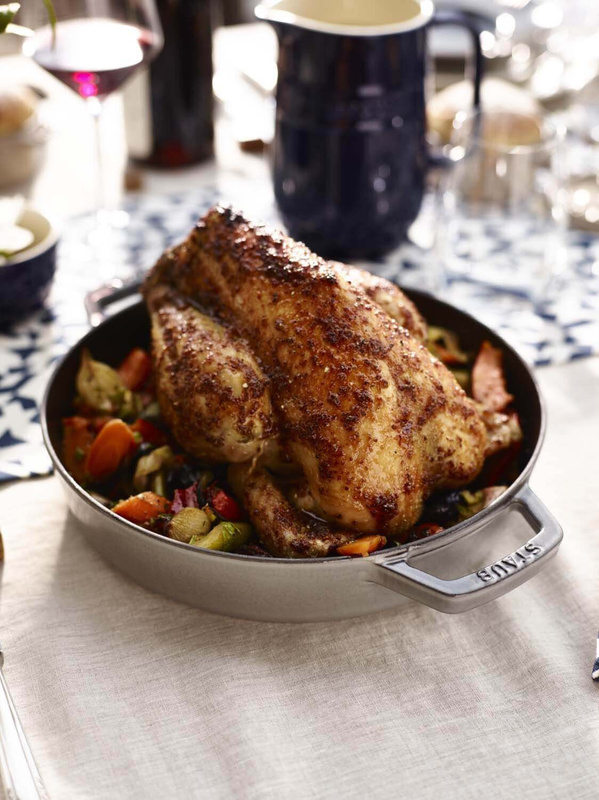 Staub - głęboka patelnia żeliwna 20 cm szara