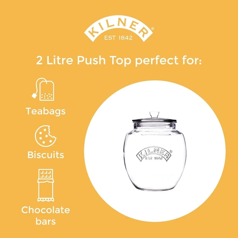 Kilner - Słoik do przechowywania 2l,Universal Storage