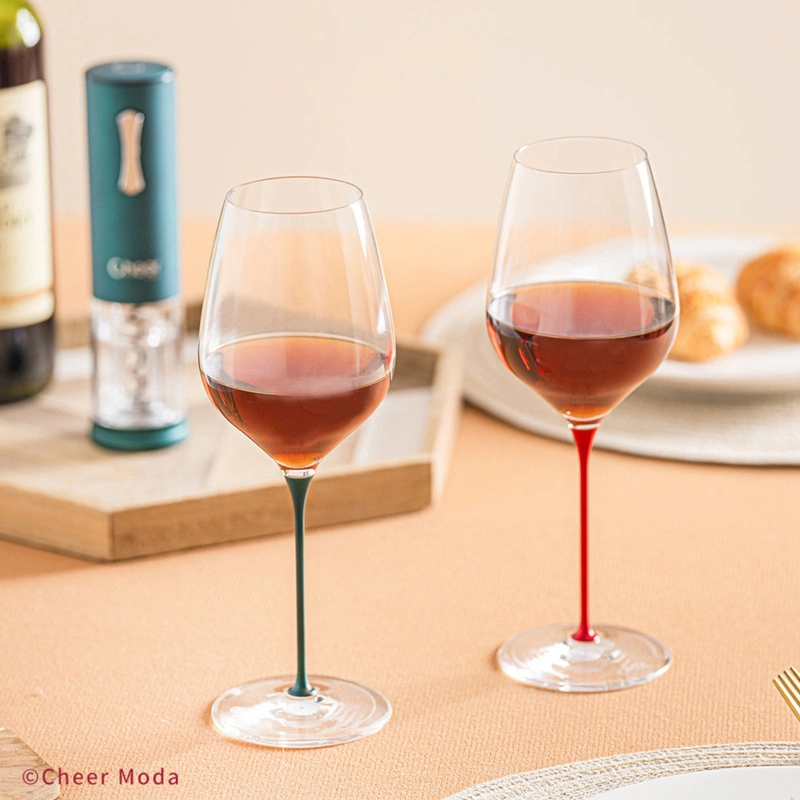 Cheer Moda - Kieliszek do wina Lava Glass zielony