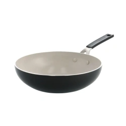 KitchenAid - wok Aluminium Coloured 28 cm czarny