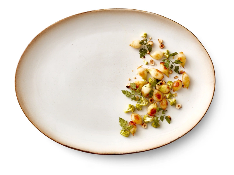 Bitz - Półmisek do serwowania 45 x 34 cm Grey/Cream