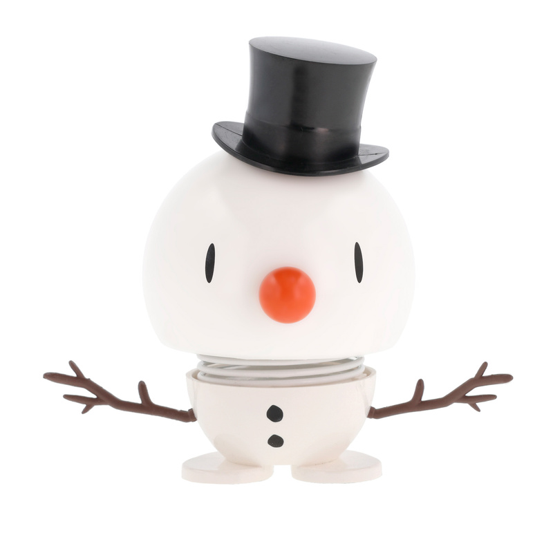 Hoptimist - Figurka Hoptimist Snowman M biały