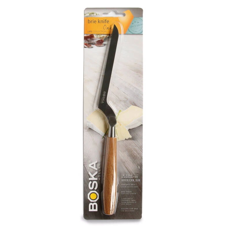 Boska - Nóż do sera Brie, uchwyt dąb