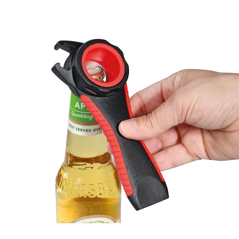 Kuchenprofi - otwieracz wielofunkcyjny 5 w 1, 14 cm, czarny Butler