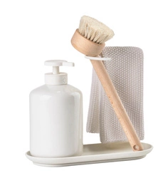 Zone Denmark - Organizer do zlewu 3 elementy Inu Off white