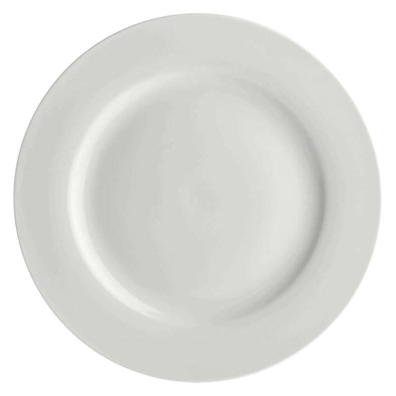 La Porcellana Bianca - ESSENZIALE Zestaw 12 talerzy z rantem