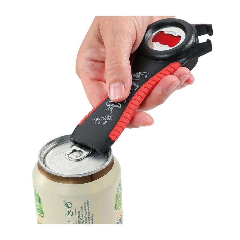 Kuchenprofi - otwieracz wielofunkcyjny 5 w 1, 14 cm, czerwony Butler