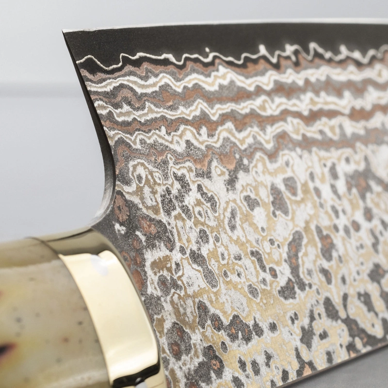 Takeshi Saji - OBB Black VG-10 Color Nóż Nakiri 17 cm