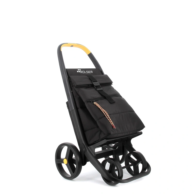 Rolser - Wózek na zakupy M Clec Termo Polar M8 Plus Lemon czarny