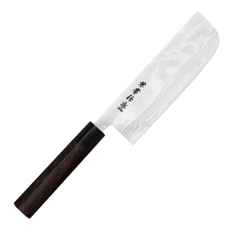Kanetsune - Zen-Bokashi Aogami#2 Nóż Nakiri 16,5 cm