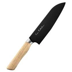 Satake - Black Ash Nóż Santoku 17 cm