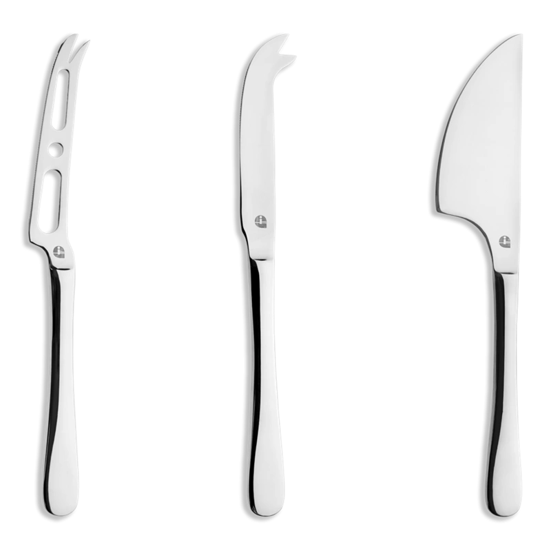 Grunwerg - Zestaw 3 noży do sera Windsor