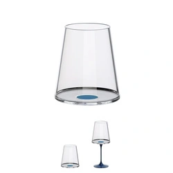 Trebonn - SplitGlass - Klieliszek do czerwonego wina niebieski 2szt