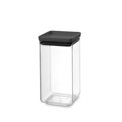Brabantia - Pojemnik kwadratowy 1,6l Tasty+ szary