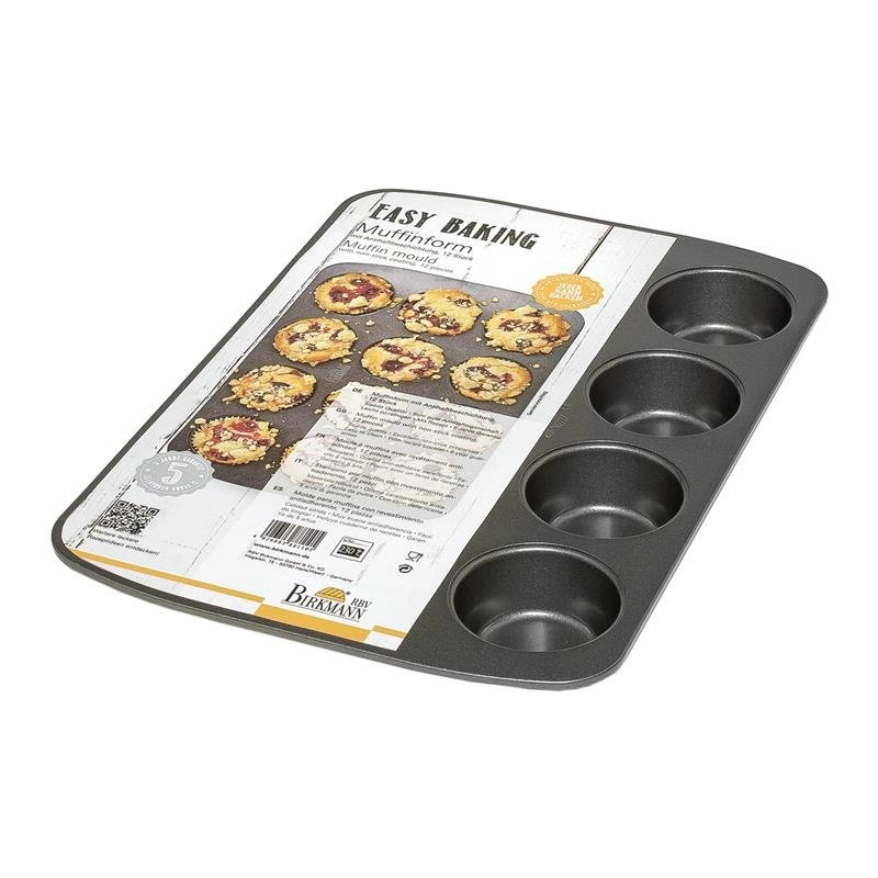 Birkmann - Forma do muffinów EASY BAKING - 12 ciastek