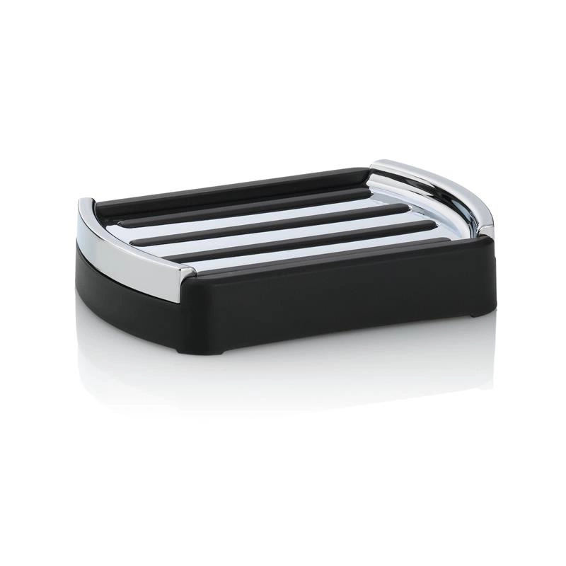 Kela - mydelniczka, 12,5 x 9,5 x 2,5 cm, czarna Marta