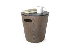 Umbra - Multi stolik, czarny/orzech, WOODROW