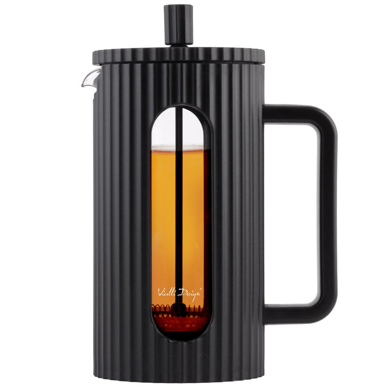 Vialli Design - Zaparzacz do kawy i herbaty 1000 ml Livio czarny 0