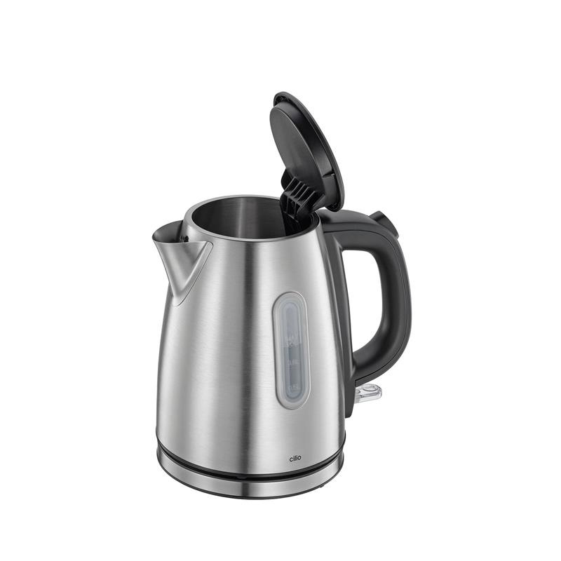 Cilio - czajnik elektryczny, stal nierdzewna, 1,0 l, śred. 15 x 20 cm Classic