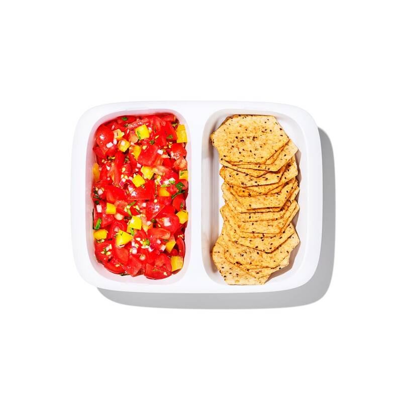 Oxo - Śniadaniówka z przegródką 2 x 0,24L - Good Grips