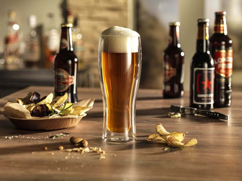 Zwilling - dwie szklanki z podwójnymi ściankami do piwa Sorrento 414 ml