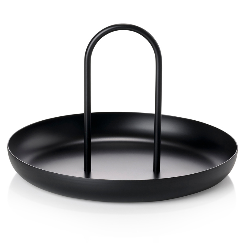 Zone Denmark - Taca do serwowania okrągła 20 cm Singles Black