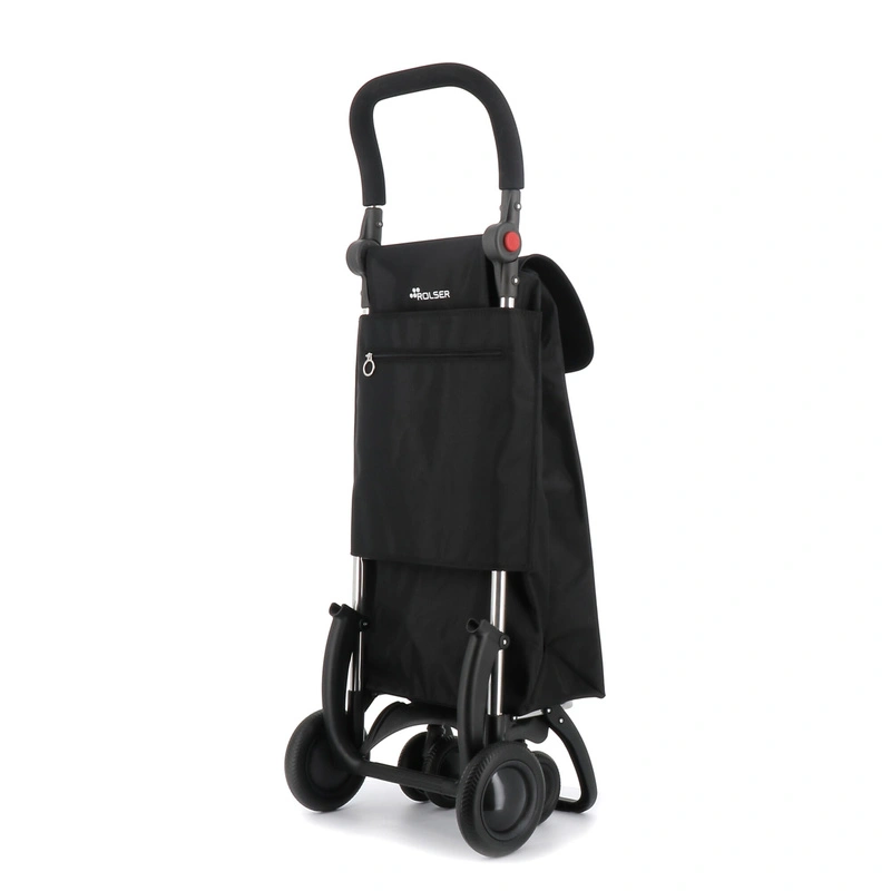 Rolser - Wózek na zakupy I-Bag MF 4.2 Tour Plus czarny