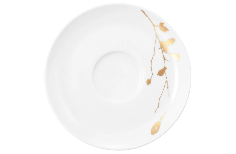 Seltmann - LIBERTY GOLDEN ROSE HIP Zestaw 6 spodków 16.5 cm