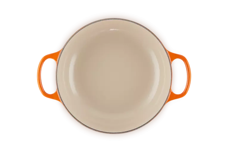 Le Creuset - garnek żeliwny Saute Signature płomienny 3,4 l 24 cm