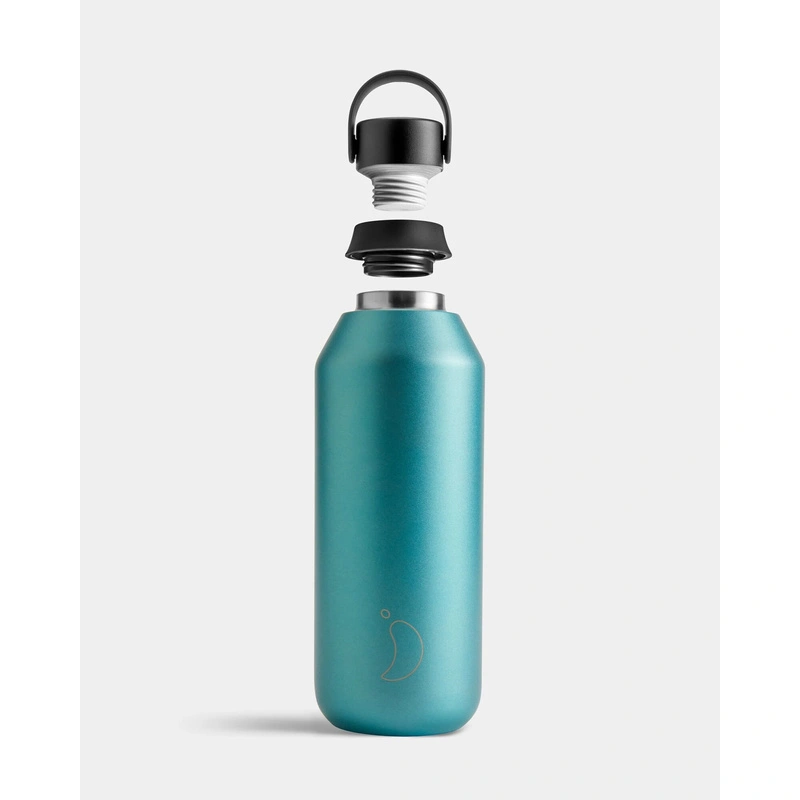 Chilly's Bottles - Butelka termiczna Chilly's | 500ml | Matowy metalik, Atlantis
