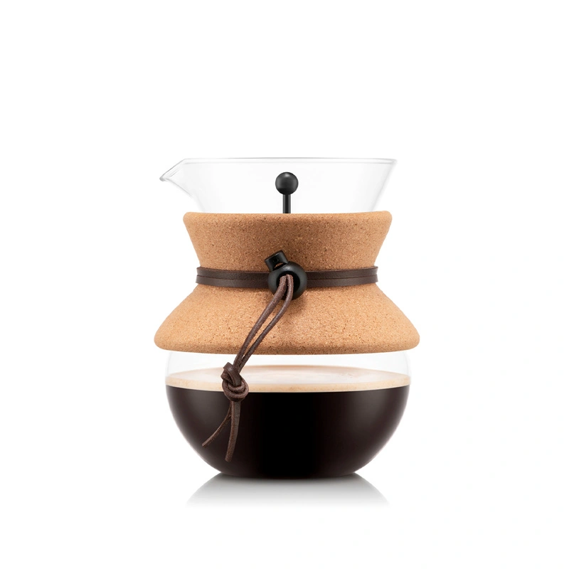 Bodum - zaparzacz do kawy z filtrem stałym Pour Over 500 ml Cork