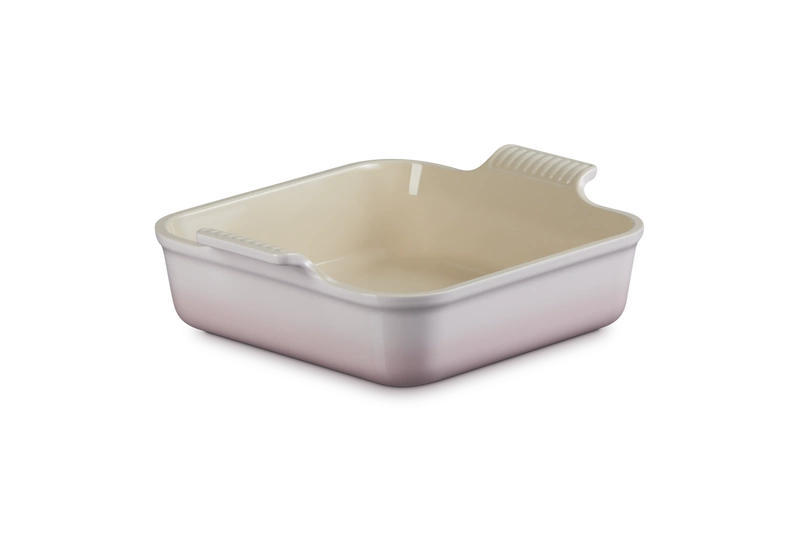 Le Creuset - Heritage Kwadratowa Forma do Pieczenia 23 cm shell pink
