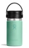 Hydro Flask - Butelka 12 oz Wide Flex, zielona