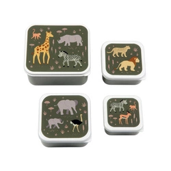 A Little Lovely Company - Lunchboxy dla dzieci SAVANNA