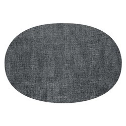 Guzzini - Owalna podkładka pod talerz 33x48 cm, antracytowa