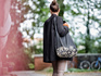 Zone Denmark - Torba na zakupy Singles Cool Grey/ butterfly