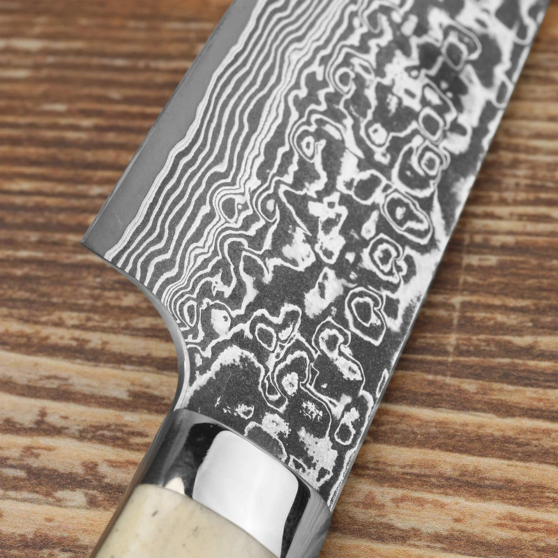 Takeshi Saji - WBB R-2 Damascus Nóż Sujihiki 27 cm