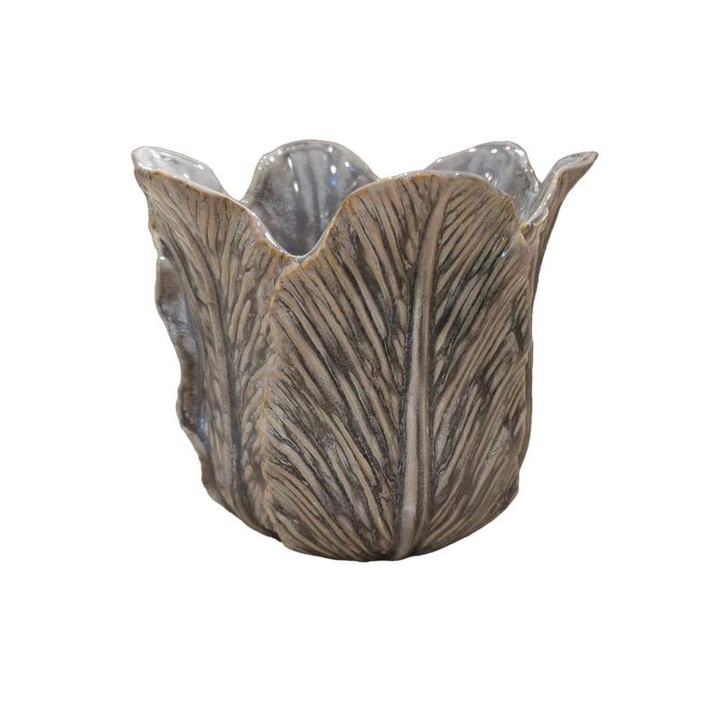 RITUALI DOMESTICI - DORDOGNA Wazon ozdobny L purpurowy