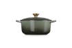 Le Creuset brytfanna żeliwna emaliowana Signature okrągła 20 cm 2,4l thyme