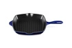 Le Creuset - patelnia żeliwna grillowa z dwoma uchwytami 26 cm Indigo