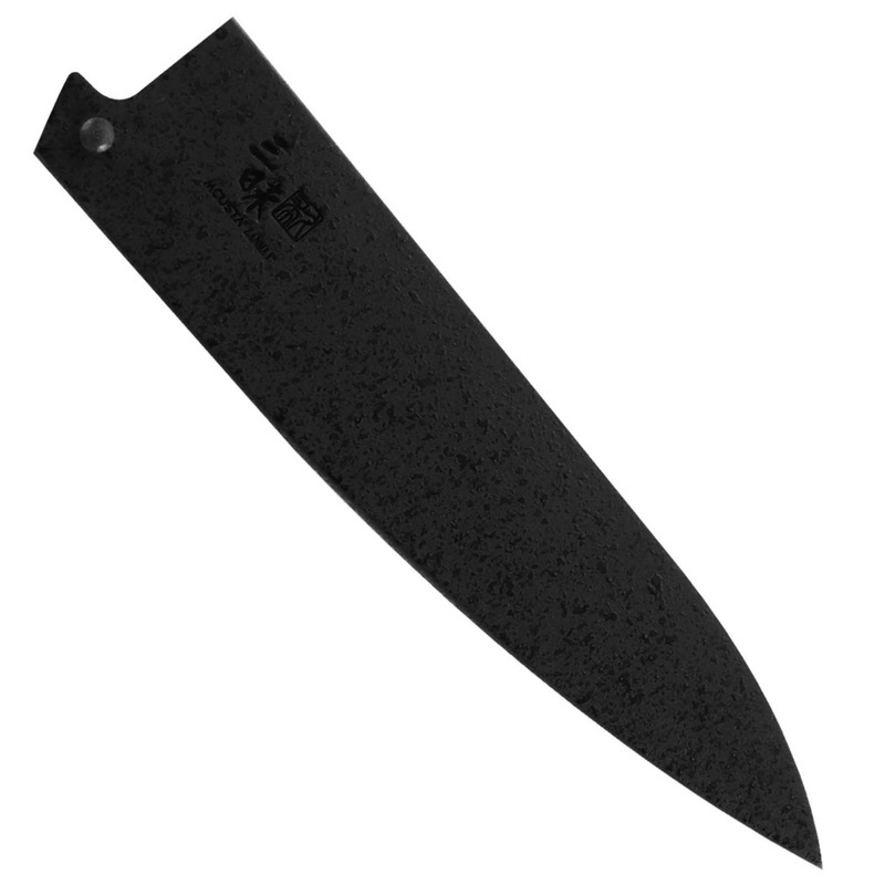 Mcusta - Drewniana Saya Black ochraniacz na nóż uniwersalny 15 cm