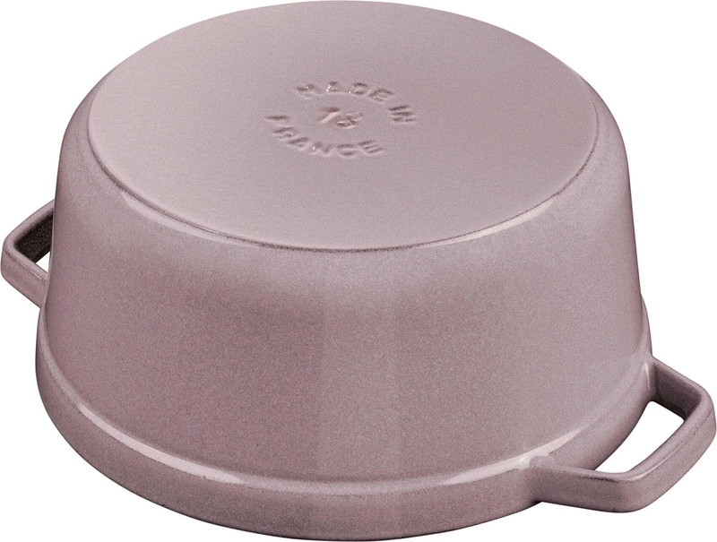 Staub - garnek żeliwny okrągły 3.8 ltr, kwiat wiśni La Cocotte