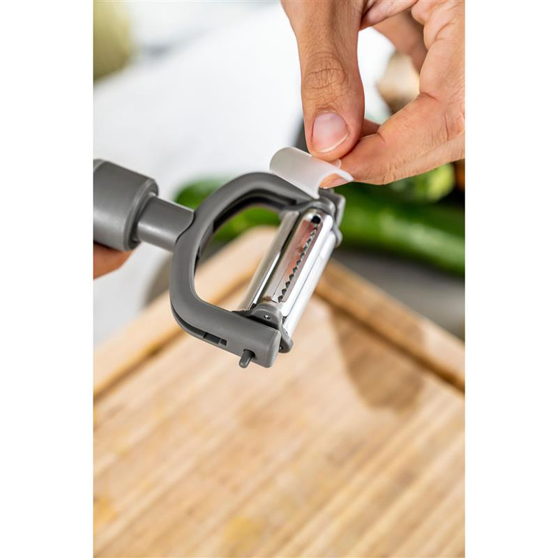 Zwilling - obieraczka do warzyw 5 w 1 szara Z-Cut