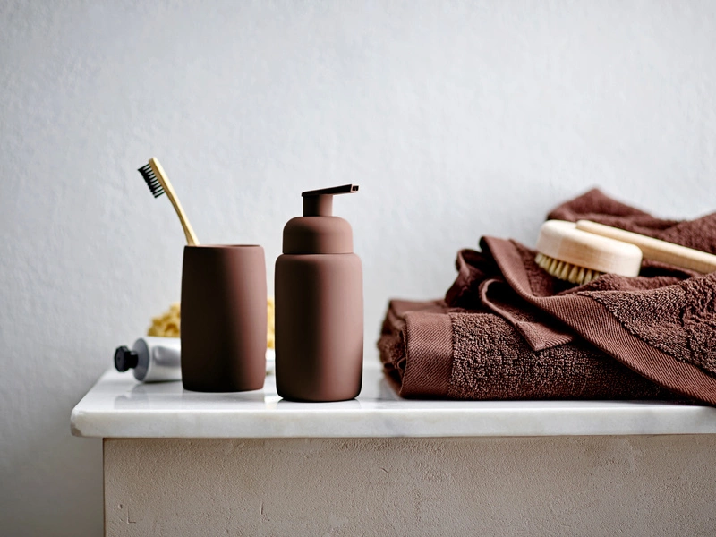 Södahl - Dozownik do mydła Mono 270 ml Coffe Brown