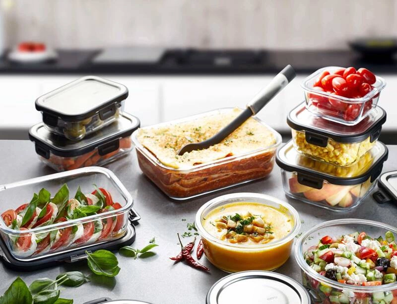 GEFU - pojemnik do przechowywania okrągły 900 ml MILO