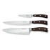 Wusthof - Zestaw IKON- Nóż szefa 20 cm , kuchenny 20 cm i do warzyw