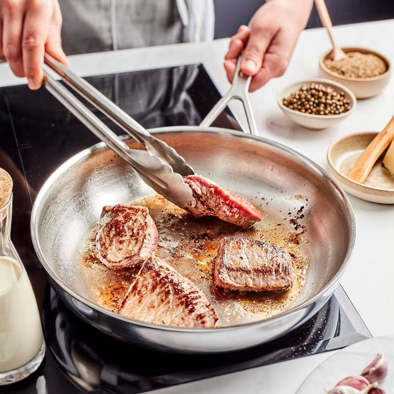 Demeyere - patelnia stalowa płytka 28 cm Industry 5