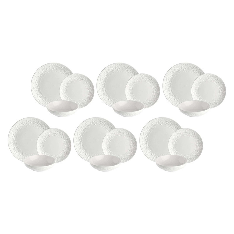 La Porcellana Bianca - SOGNANTE Zestaw stołowy (18 elementów)